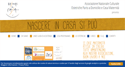 Desktop Screenshot of nascereacasa.it